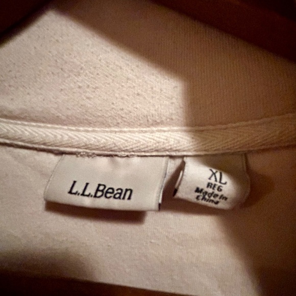 L.L.Bean Quilted Half-Zip Pullover – Size XL (Regular) - Picture 6 of 7